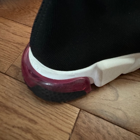 BALENCIAGA 30MM SPEED CLEAR SOUL KNIT SNEAKERS pink - Picture 5 of 13